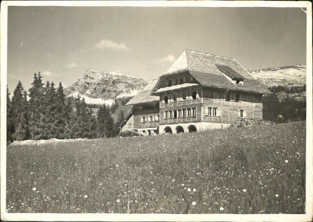 10554935 Soerenberg LU Soerenberg Ferienheim Skiheim Salwideli x 1941 Soerenberg