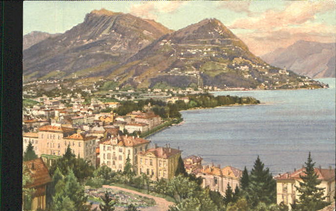 10555041 Lugano TI Lugano  ungelaufen ca. 1930 Lugano