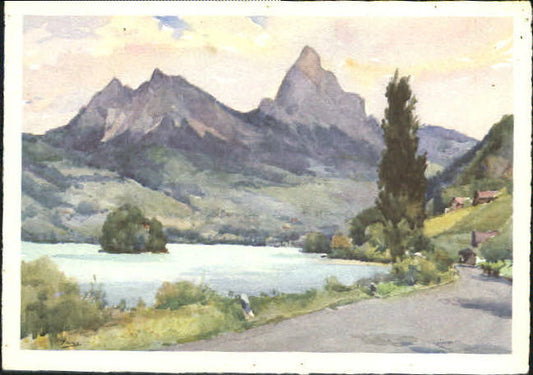 10555111 Lauerz Lauerzersee  ungelaufen ca. 1930 Lauerz