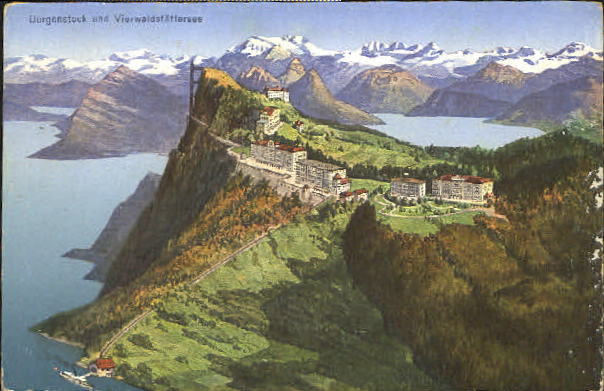 10555126 Buergenstock Buergenstock Vierwaldstaettersee x 1920 Buergenstock