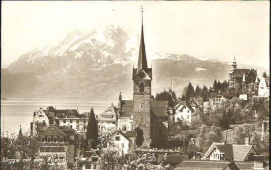 10555133 Weggis Vierwaldstaettersee Weggis  ungelaufen ca. 1930 Weggis