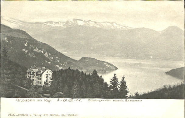 10555149 Vitznau Grubisbalm Rigi  o 1904 Vitznau