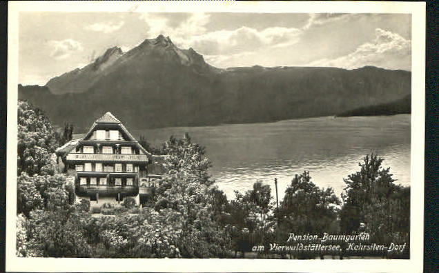 10555173 Kehrsiten Pension Vierwaldstaettersee x 1935 Kehrsiten