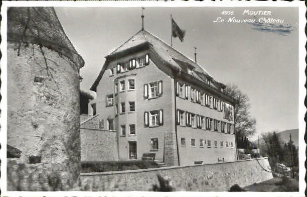 10555396 Moutier BE Moutier Chateau x 1940