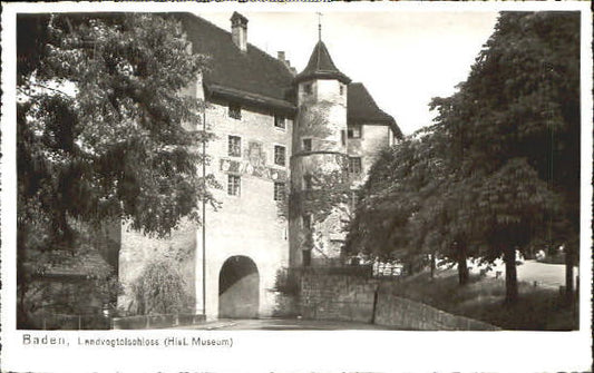 10555423 Baden AG Baden Schloss Museum x 1945 Baden