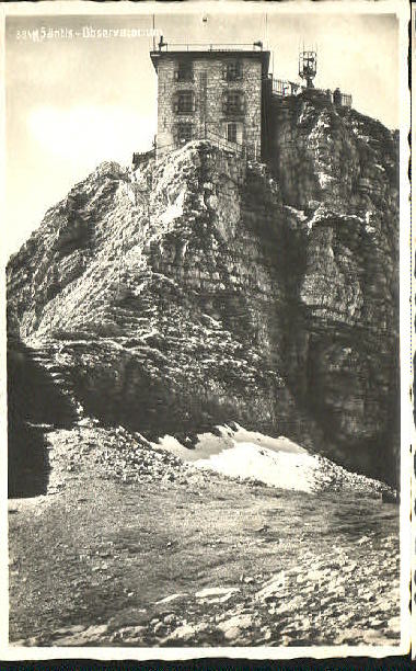 10555500 Saentis AR Saentis Observatorium ungelaufen ca. 1930 Saentis AR