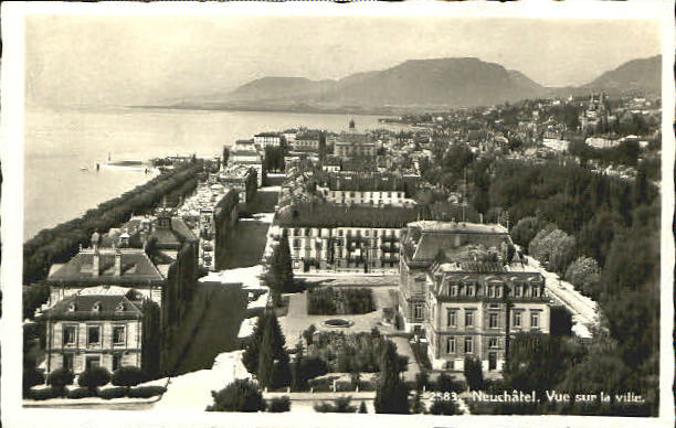 10555525 Neuchatel NE Neuchatel  x 1940 Neuchatel