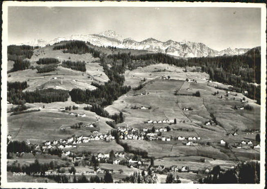 10555609 Schoenengrund AR Saentis x 1940 Schoenengrund