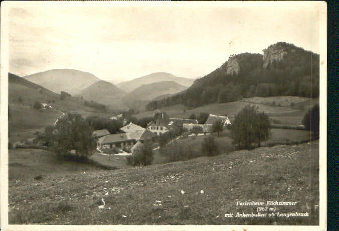 10555625 Kilchzimmer Kilchzimmer bei Langenbruck Ferienheim x 1941 Kilchzimmer