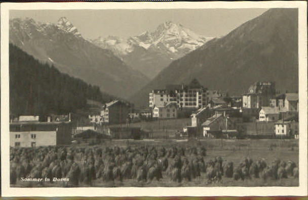 10555905 Davos GR Davos ou 1932 Davos Platz