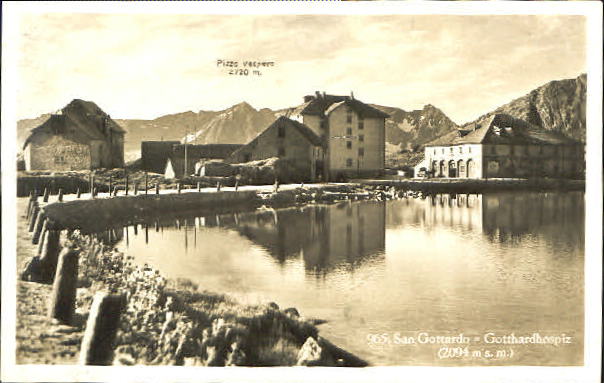 10556084 San Gottardo San Gottardo Hospiz x 1933 San Gottardo