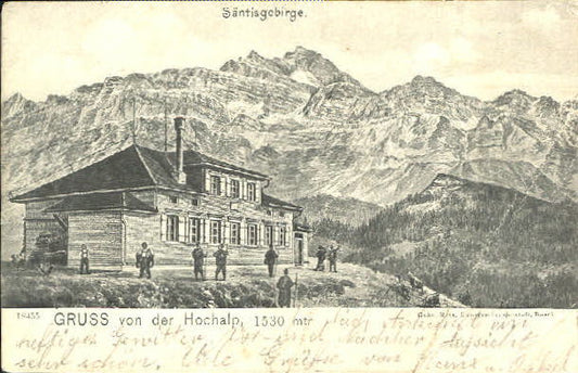 10556105 Hochalp Hochalp Saentisgebirge x 1904 Hochalp