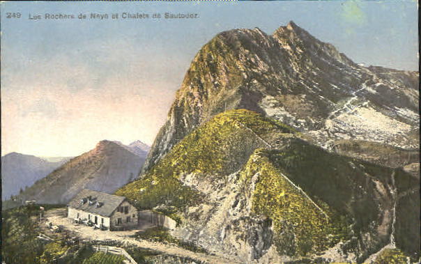 10556118 Rochers de Naye Les Rochers  ungelaufen ca. 1920 Rochers de Naye