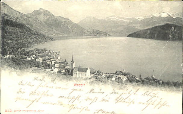 10556220 Weggis Vierwaldstaettersee Weggis  x 1901 Weggis