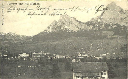 10556256 Schwyz Schwyz Myrthen x 1906 Schwyz