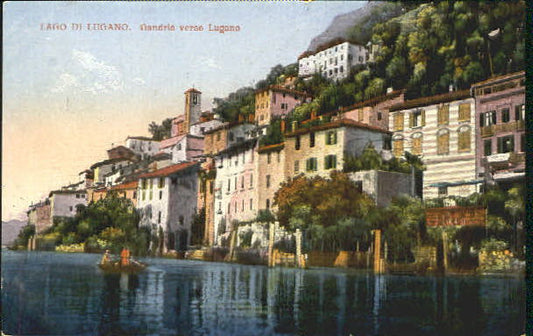 10556998 Gandria Lago di Lugano Gandria  x 1921 Gandria