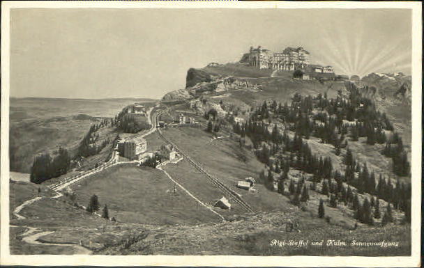 10557013 Rigi-Staffel Rigi-Staffel Hotel x 1932 Rigi Staffel