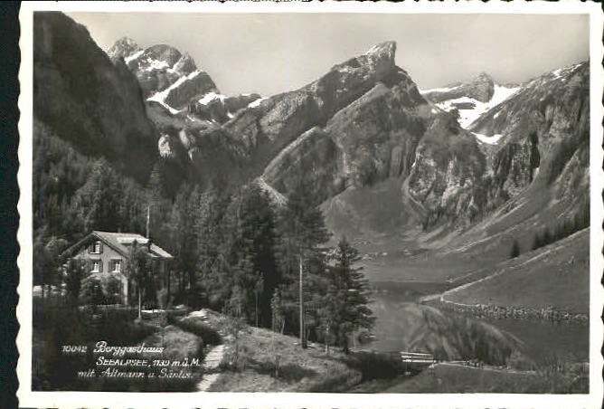 10557272 Seealpsee Seealpsee Gasthaus x 1945 Seealpsee