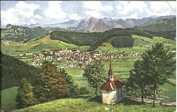 10096585 Einsiedeln SZ Einsiedeln Maria End Kapelle ungelaufen ca. 1920 Einsiede