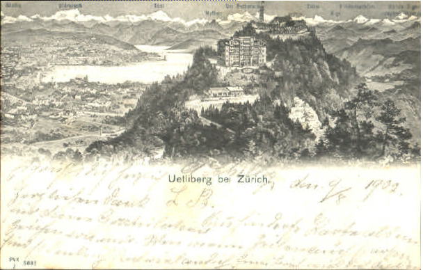 10558441 Uetliberg Zuerich Uetliberg Zuerich x 1902 Uetliberg Zuerich