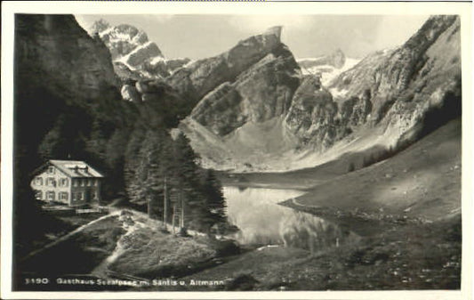 10558554 Seealpsee Seealpsee Gasthaus x 1941 Seealpsee