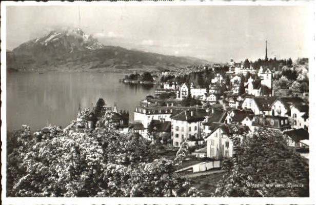 10558573 Weggis Vierwaldstaettersee Weggis  x 1942 Weggis