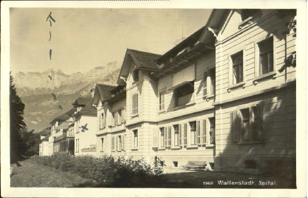 10558879 Wallenstadt Wallenstadt Krankenhaus x 1930 Walenstadt