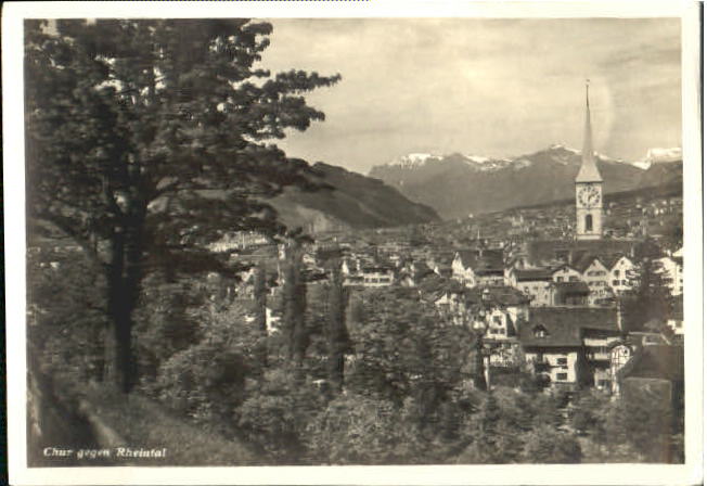 10558990 Chur GR Chur  ungelaufen ca. 1930 Chur