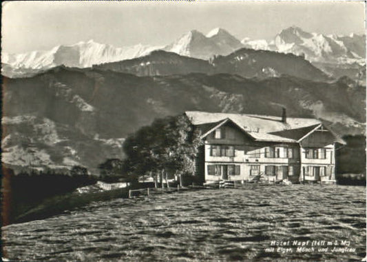 10560542 Fankhaus Hotel Napf Eiher Moench Jungfrau x 1949 Fankhaus