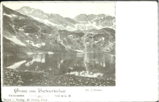 10560671 Tschiertschen Tschiertschen See ungelaufen ca. 1900 Tschiertschen