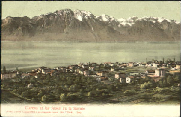 10560728 Clarens Montreux Alpes de la Savoie x 1913 Montreux