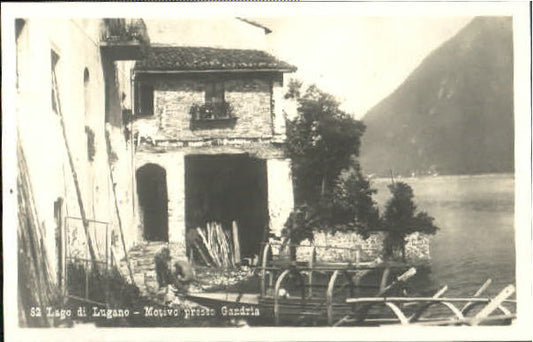 10562500 Gandria Lago di Lugano Gandria Lago Lugano ungelaufen ca. 1930 Gandria