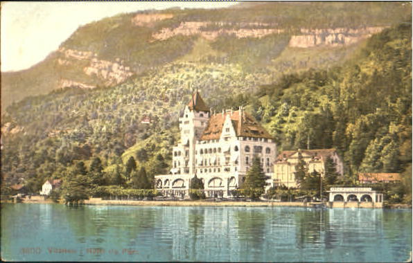 10562522 Vitznau Vitznau Hotel ungelaufen ca. 1910 Vitznau