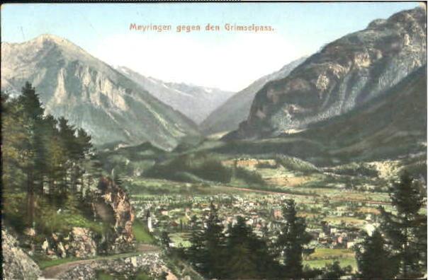 10562559 Meiringen BE Meyringen  x 1908 Meiringen