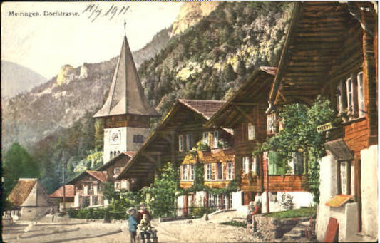 10562574 Meiringen BE Meiringen Dorfstrasse o 1911 Meiringen