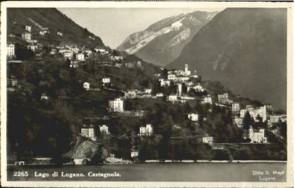 10562706 Castagnola Castagnola Lago Lugano x 1949