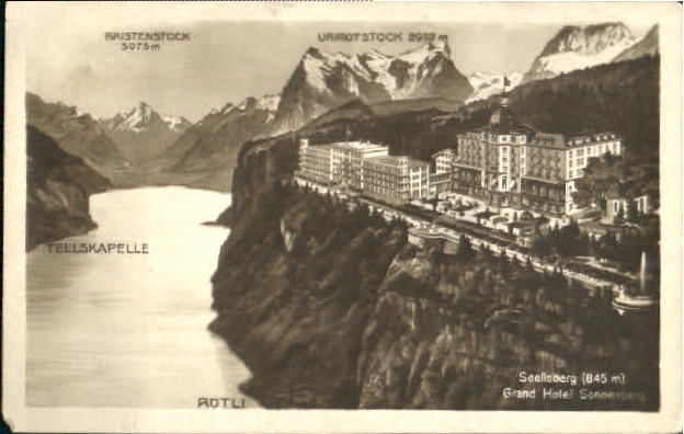 10562795 Seelisberg UR Seelisberg Hotel x 1924 Seelisberg