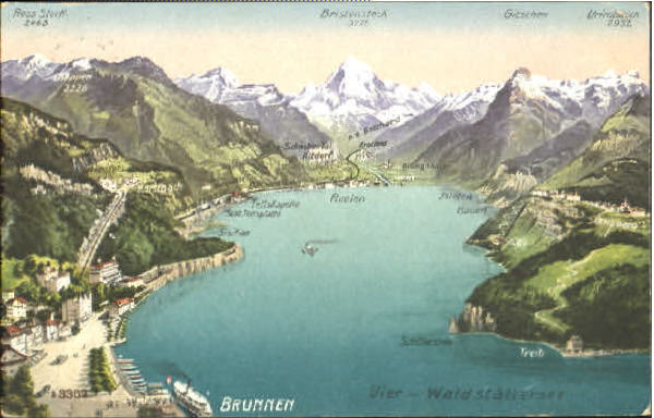 10562832 Brunnen SZ Sisikon Fluelen Treib Vierwaldstaettersee x 1920 Brunnen