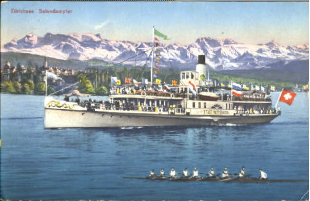 10562861 Zuerichsee Zuerichsee Dampfer Rapperswil x 1928 Zuerich