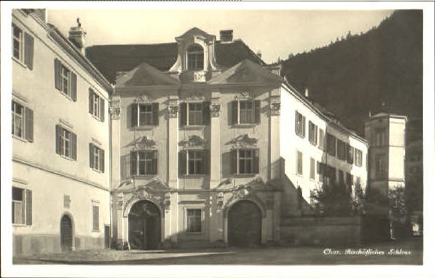 10562918 Chur GR Chur Schloss ungelaufen ca. 1930 Chur