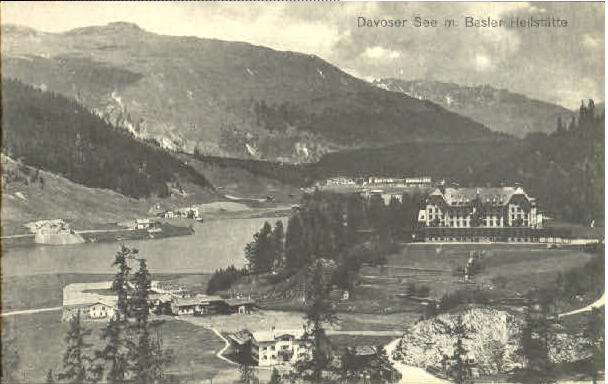 10562920 Davos GR Davos See Heilstaette ungelaufen ca. 1910 Davos Platz