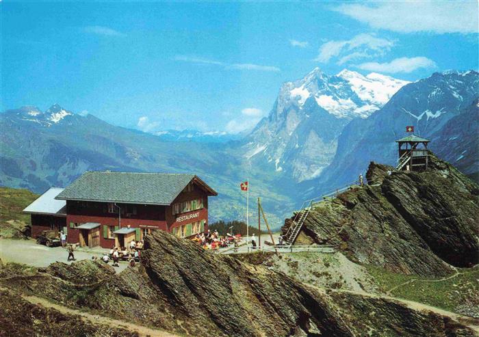 13995861 Kleine Scheidegg Interlaken BE Restaurant Grindelwaldblick mit Wetterho