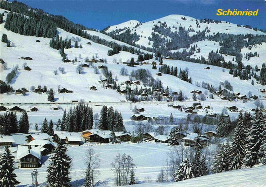 13997531 Schoenried BE Winterpanorama