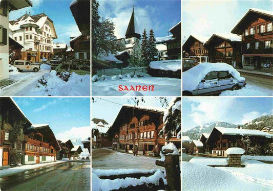 13997534 Saanen BE Teilansichten im Winter