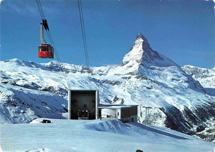 13997545 Zermatt VS Luftseilbahn Rothorn Matterhorn Walliser Alpen