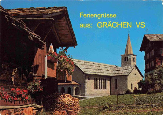 13997562 Graechen Visp VS Kirche