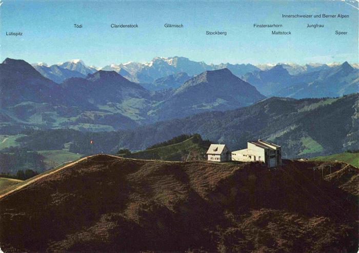 13997931 Kronberg 1663m Appenzell IR Berghaus Alpenpanorama Glarner Innerschweiz