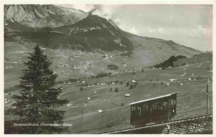 13998414 Iltios Schwendi Toggenburg SG Drahtseilbahn Unterwasser Iltios