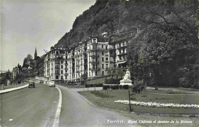 13998452 Territet Montreux VD Riant Chateau et Avenue de la Riviera