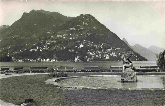 13999653 Paradiso Lago di Lugano TI Monte Bre Brunnen